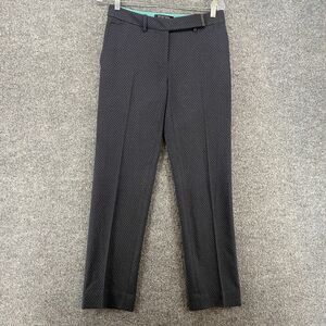 Etcetera Dress Pants Womens 0 Blue High Rise Straight Ladies Office Career Work